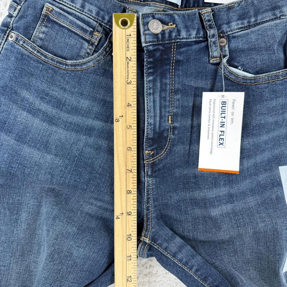 Old Navy Kids 16 Blue Boot-Cut Built-In Flex Adjustable Waist Denim Jeans